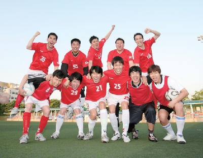 한 의리로 똘똘 뭉친 사나이들 축구로 스트레스 뻥뻥 차 버려요, 한양대학교병원 축구동호회 '한의리'