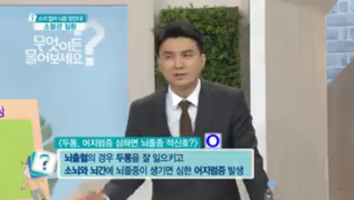 [1TV무엇이든물어보세요]소리없이 뇌를 망친다! 소혈관질환