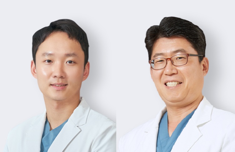 왼쪽부터 황선진, 박환철 교수
