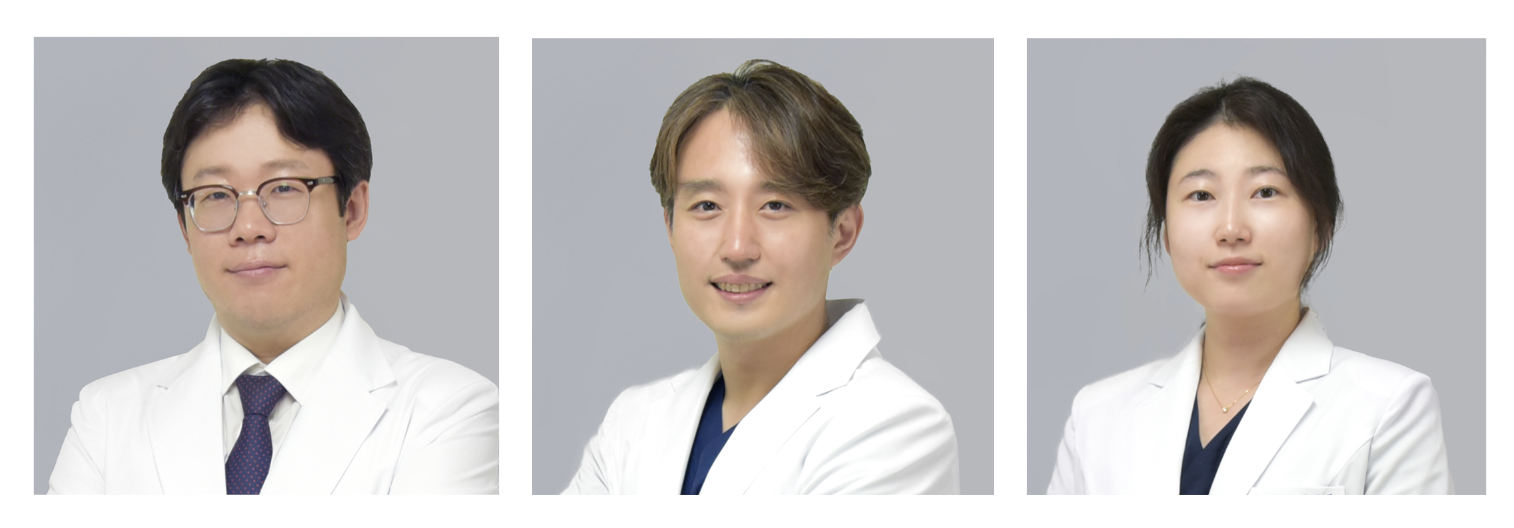 왼쪽부터 송승환 교수, 김완기 교수, 이연주 교수