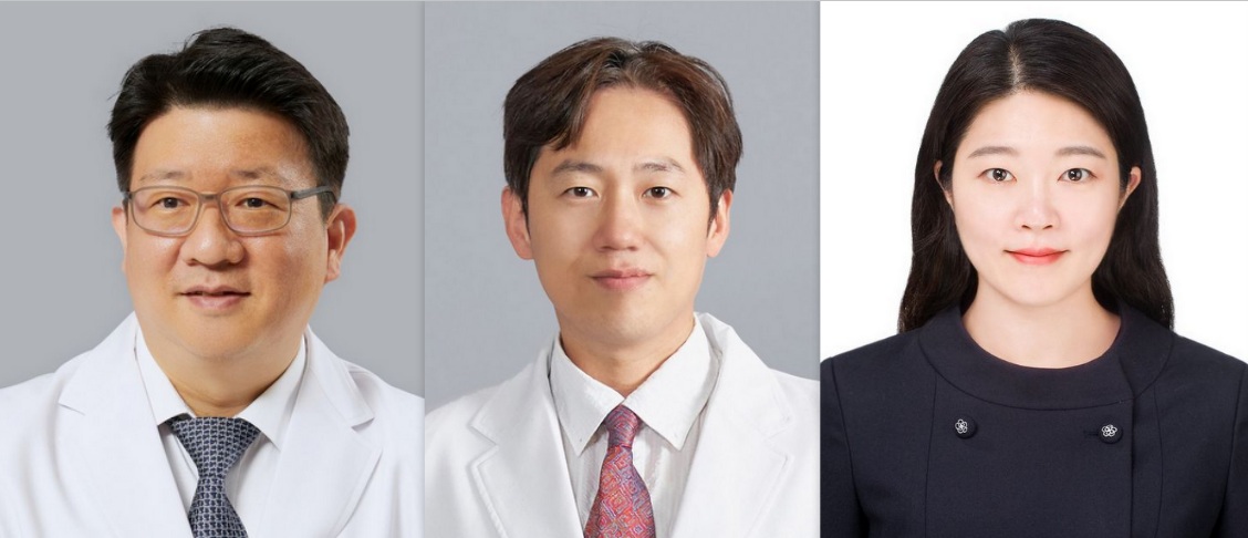왼쪽부터 정민성 교수, 차치환 교수, 박보영 교수