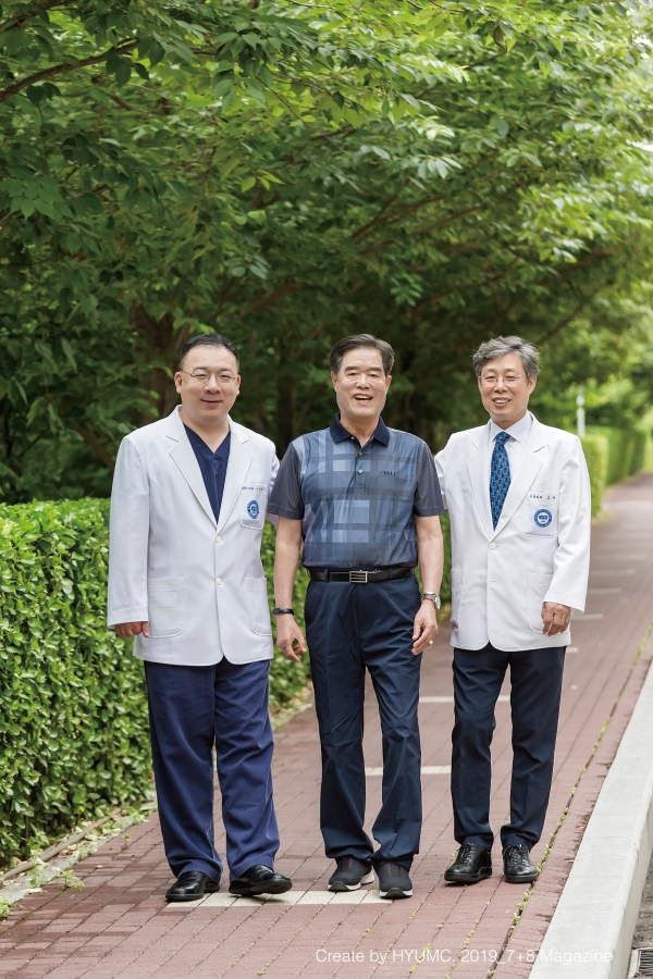 신경외과 고용 교수님과 소화기내과 이항락 교수님께 보내는 편지