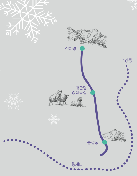 걷고 싶은 길_대관령 눈꽃 산행