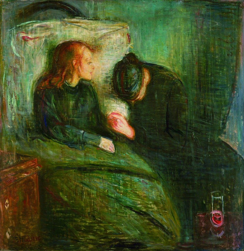 병든 아이, 1896
